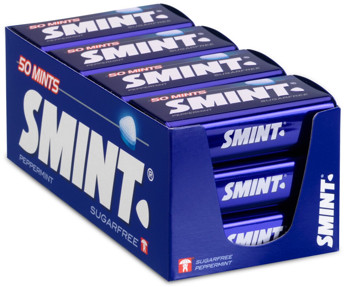 Smint XL Peppermint - Frismakers - Suikervrij - 1x12stuks — cadeau in Cadeau-ideeën - foto 3