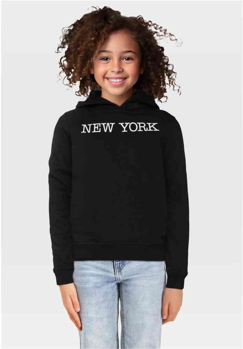 Urban Classics New York Kinder hoodie/trui Kids 134/140 Zwart