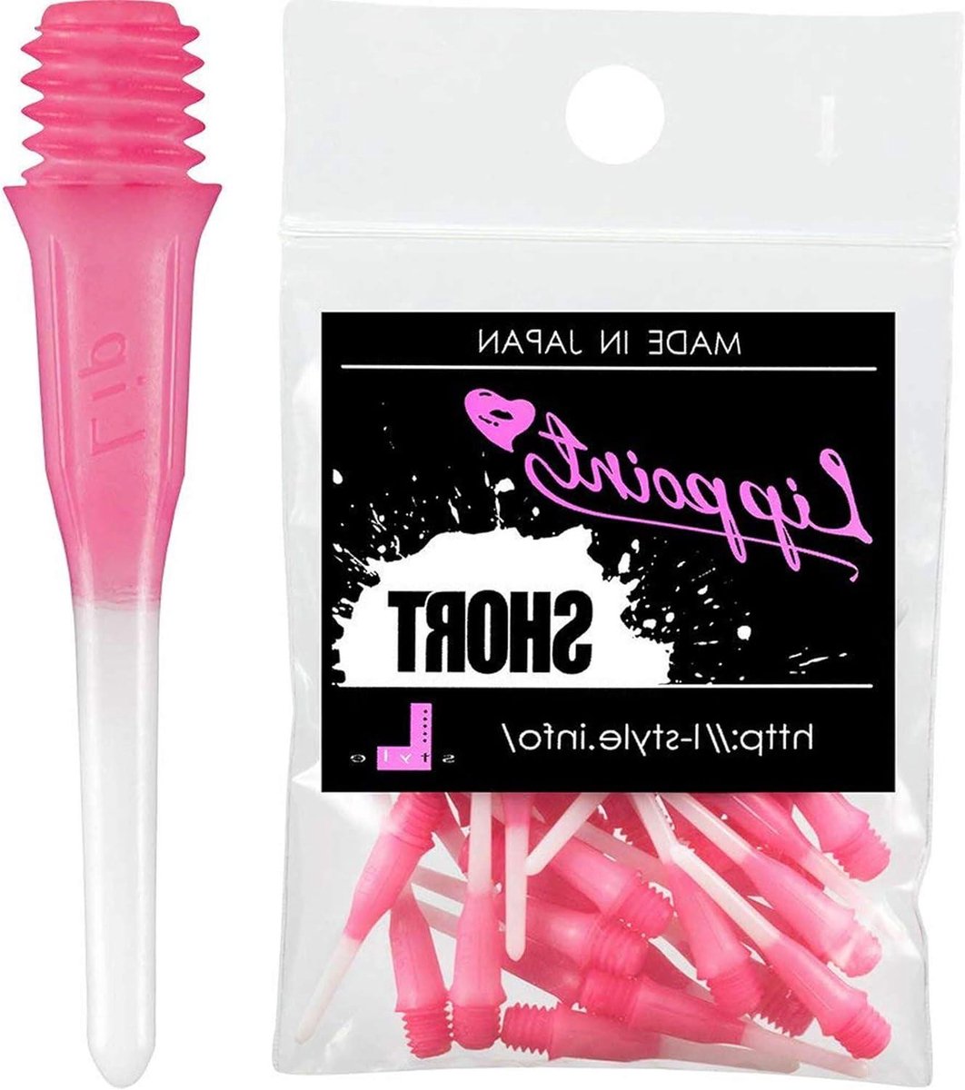 Dart Tips - Puntjes Soft Tips - Darten - Vermindert stuiteren - 30 stuks - Roze