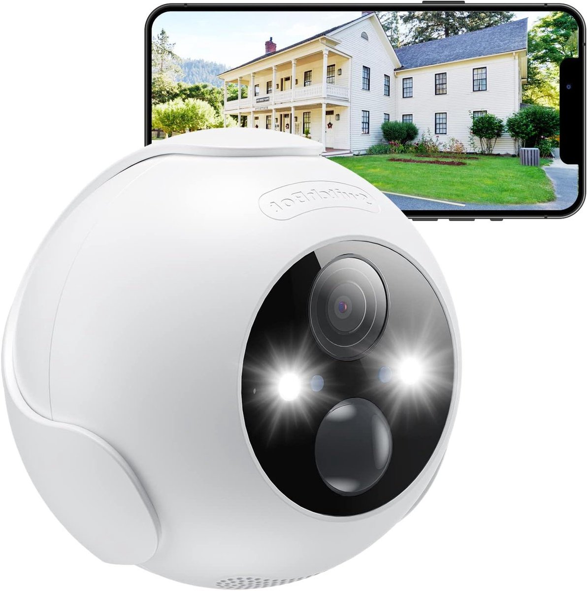 Buiten Camera - Beveiligingscamera Draadloos - Huis Beveiligen - AI Detectie - 1080P - Zwart