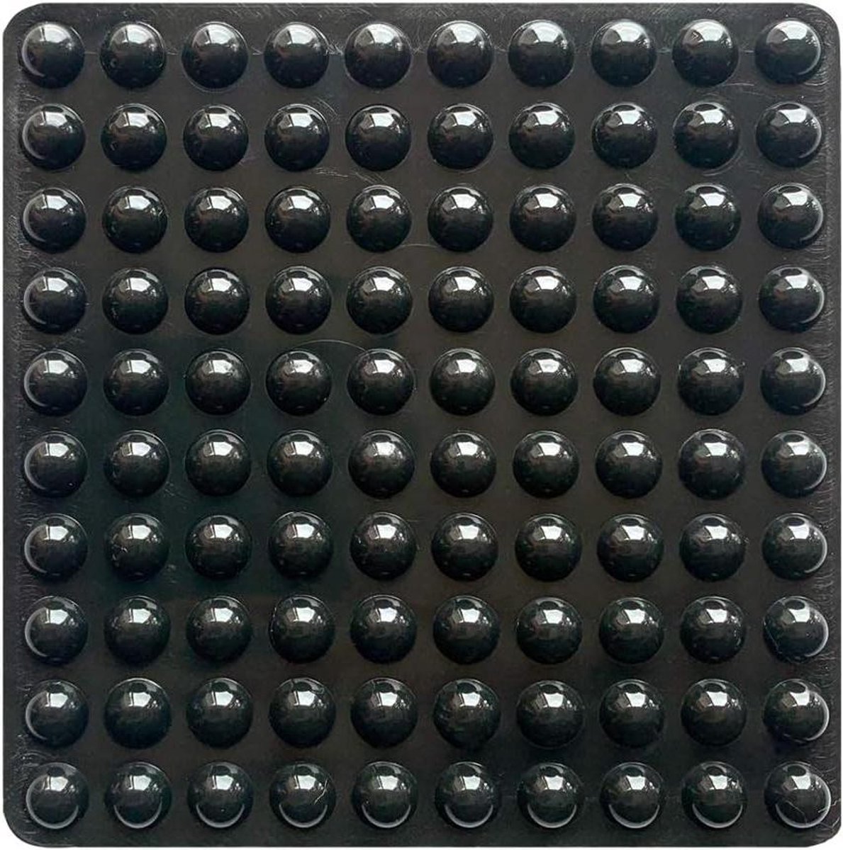 Zelfklevende Bumperpads - Rubberen voetjes Geluiddempers - Meubels Beschermen - Sterk Zelfklevend - 8 mm x 4 mm - Zwart