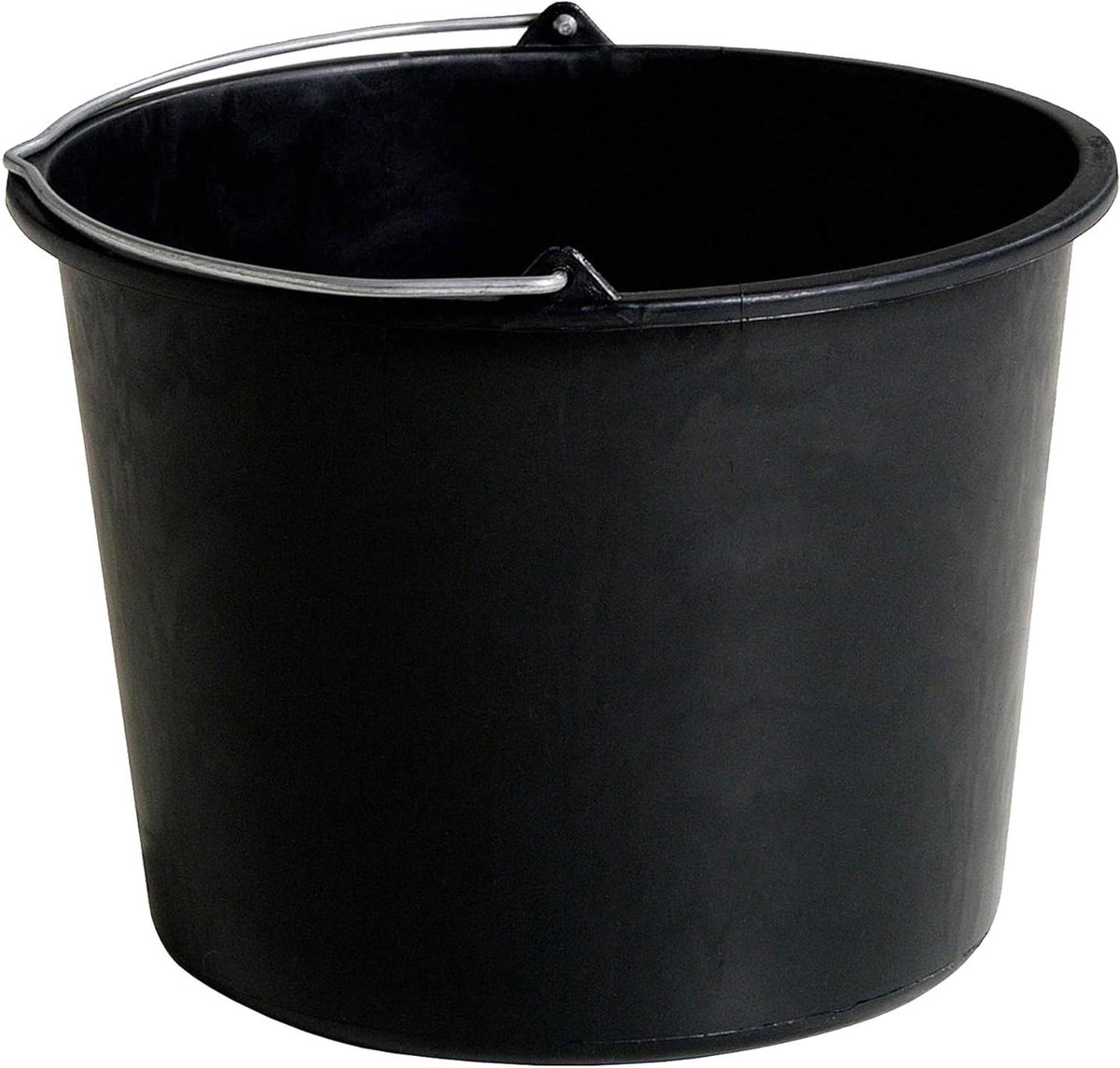 Bouwemmer Set - Mortelkuip Tuinemmer - Bouwplaats Werkzaamheden - Met Handvat Schaalverdeling - 12 Liter - Blauw