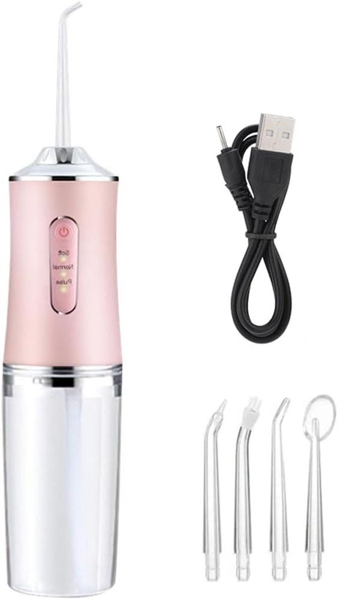 Orale Irrigator - Waterflosser Monddouche - Tanden Reinigen - 3 Drukmodi - 220ml - Wit