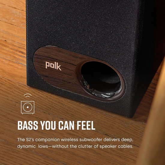 Tv Geluidsbalk - Home Cinema - Film Kijken - Helder Dialoog - Compact Ontwerp - Zwart — afbeelding 2
