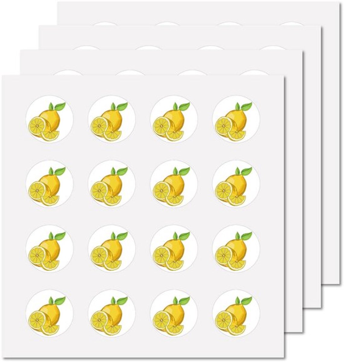 VT Goods - Citroen-planner - Zelfklevende stickers - Waterbestendig