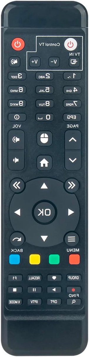 Vervang Afstandsbediening - Afstandsbediening Set Top Box - TV Bediening - Geen Programmering Nodig