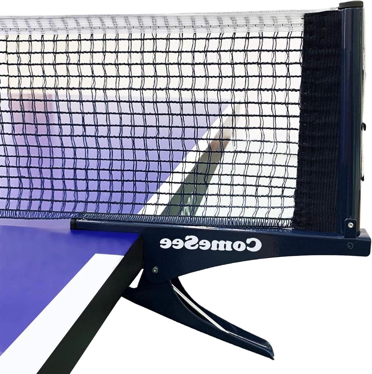 Tafeltennis Net - Ping Pong Net - Sport Wedstrijd - Veergeactiveerd Clipsysteem - 175 cm - Blauw
