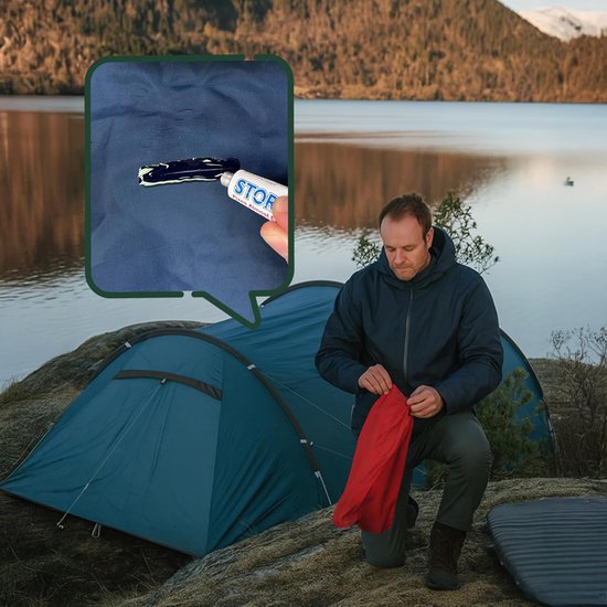 Essentiële Reparatieset voor Tentdoek en Grondzeil - Ideaal voor Kamperen — afbeelding 3