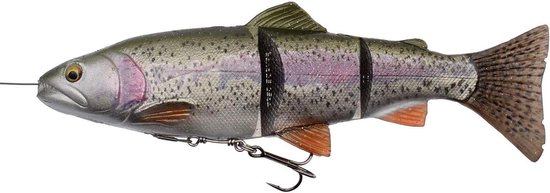 Groot Kunstaas 25cm Line Thru Forel Kunstmatige Zwemactie — afbeelding 2