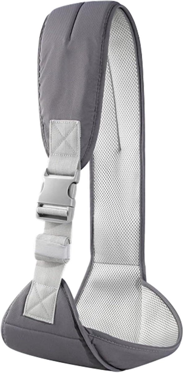 Babydrager Grijs - Draagdoek Baby - Baby Vervoeren - Ergonomisch Ontwerp - Tot 15 kg - Grijs