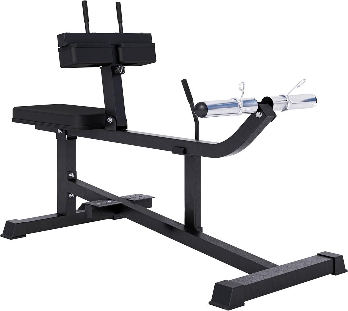 Kuit Trainer - Kuitmachine Zittend - Kracht Training Benen - 5 Hoogteposities - 126 x 61 x 100 cm - Zwart