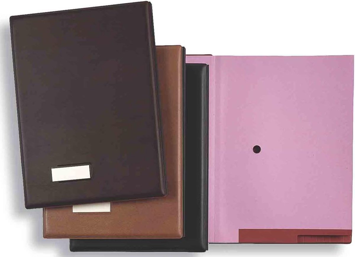 Brievenhouder - Documenten Organizer - Bureau Organisatie - 8 Dubbele Vakken - 25 x 335 cm - Bordeaux