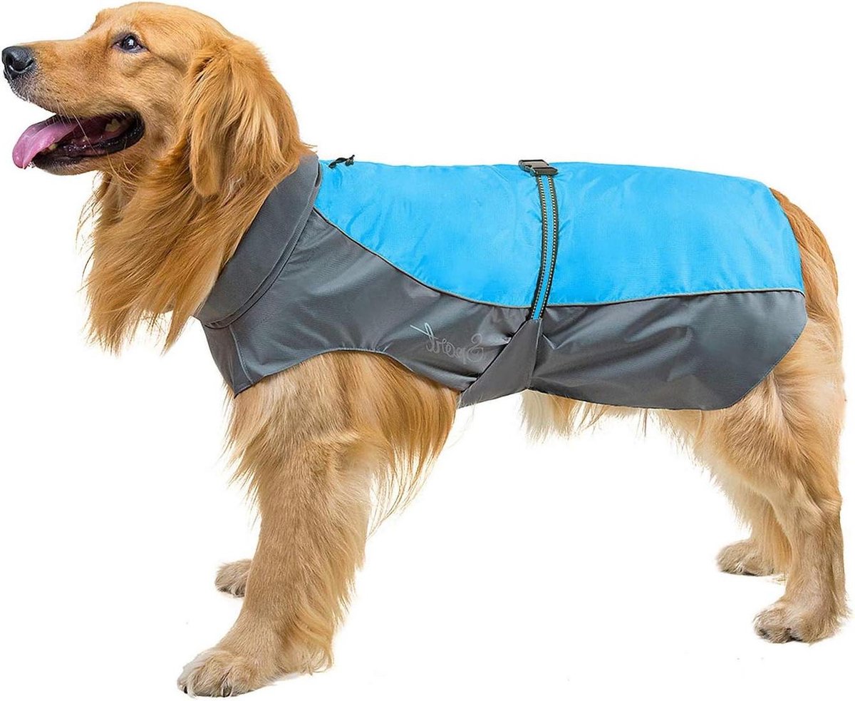Waterdichte Hondentrui - Hondenjas Windjack - Buitenactiviteiten Hond - Hoge Zichtbaarheid - 7XL - Blauw