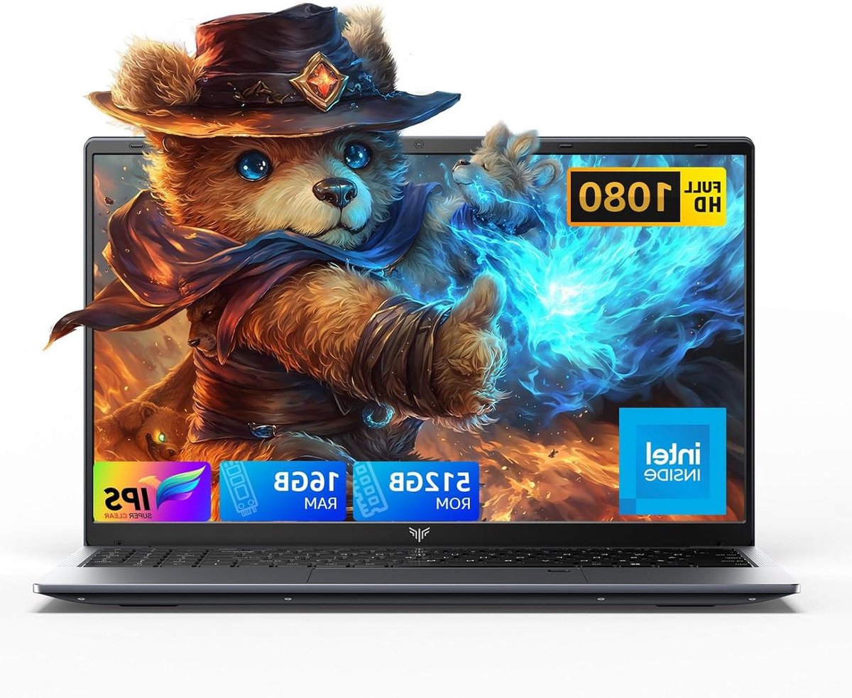 Laptop - Notebook Computer - Productief Werken - Metalen Behuizing - 15.6 Inch - Grijs