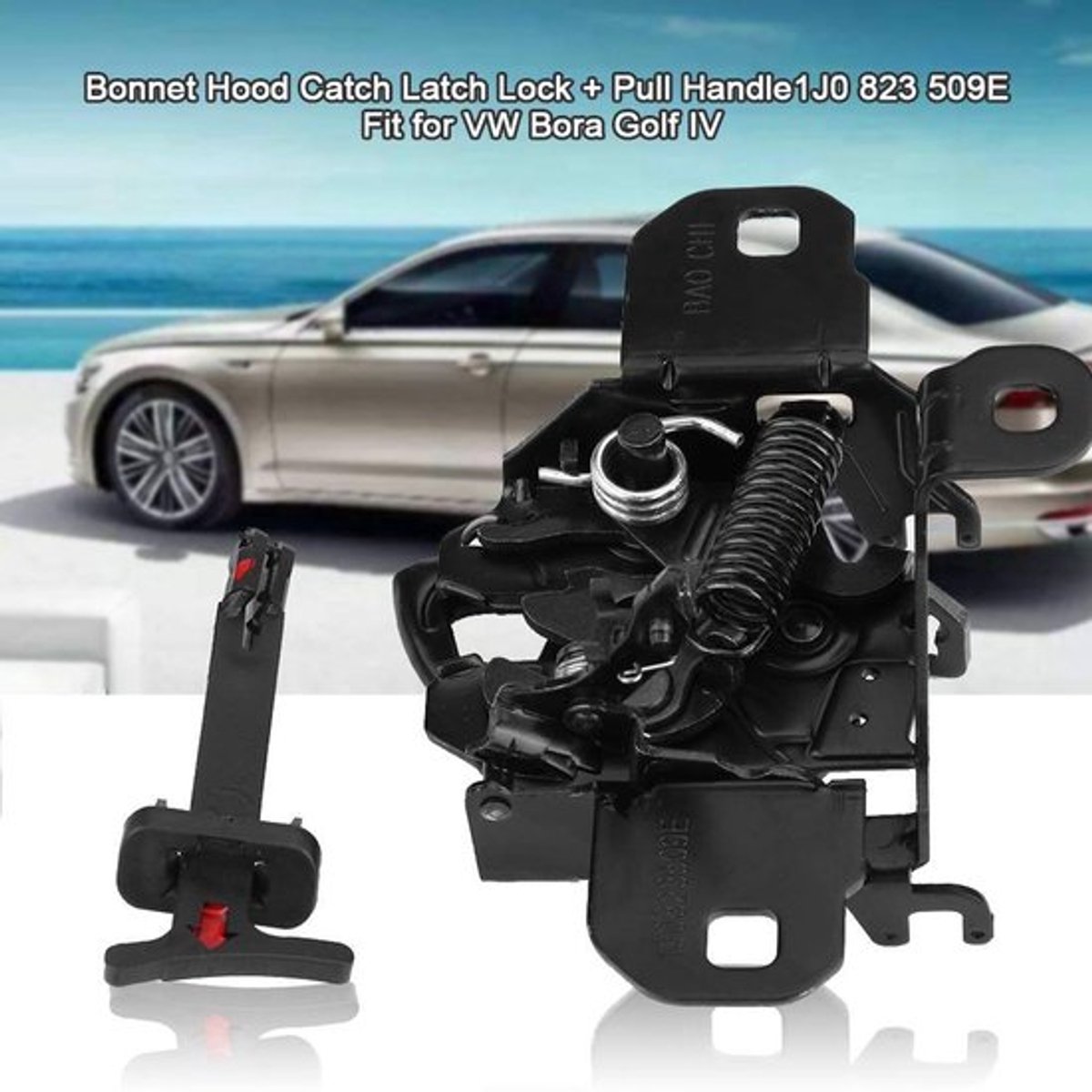 Store_7 - Bonnet Lock - Hood Latch Lock Catch Kit - 100% gloednieuw