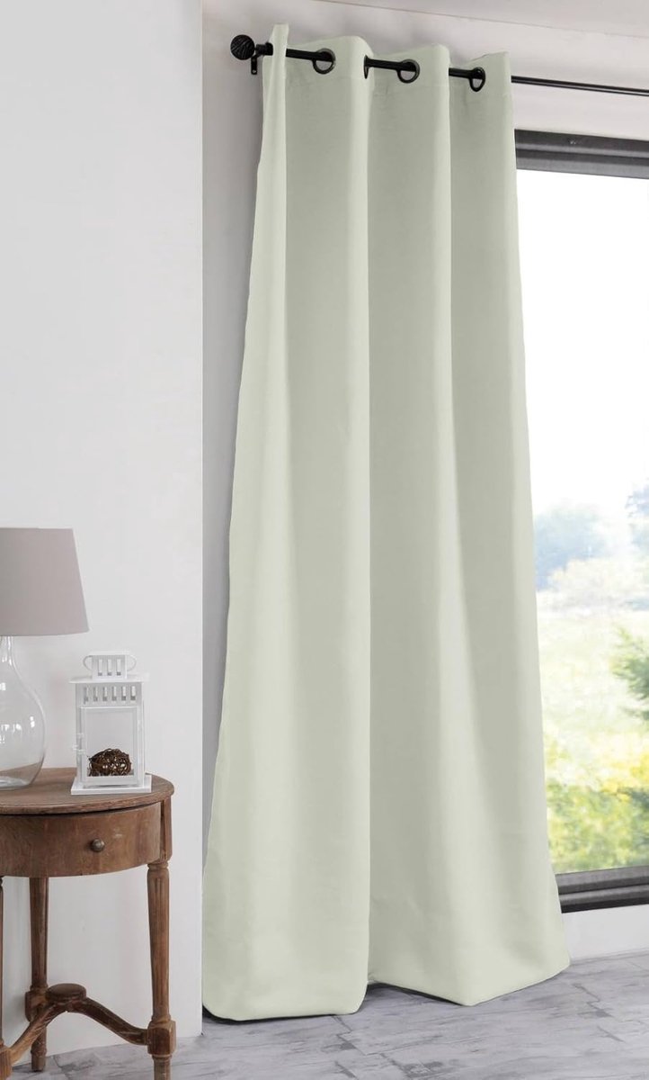 Casa r91840002 Notte gordijn polyester ecru 140 x 280