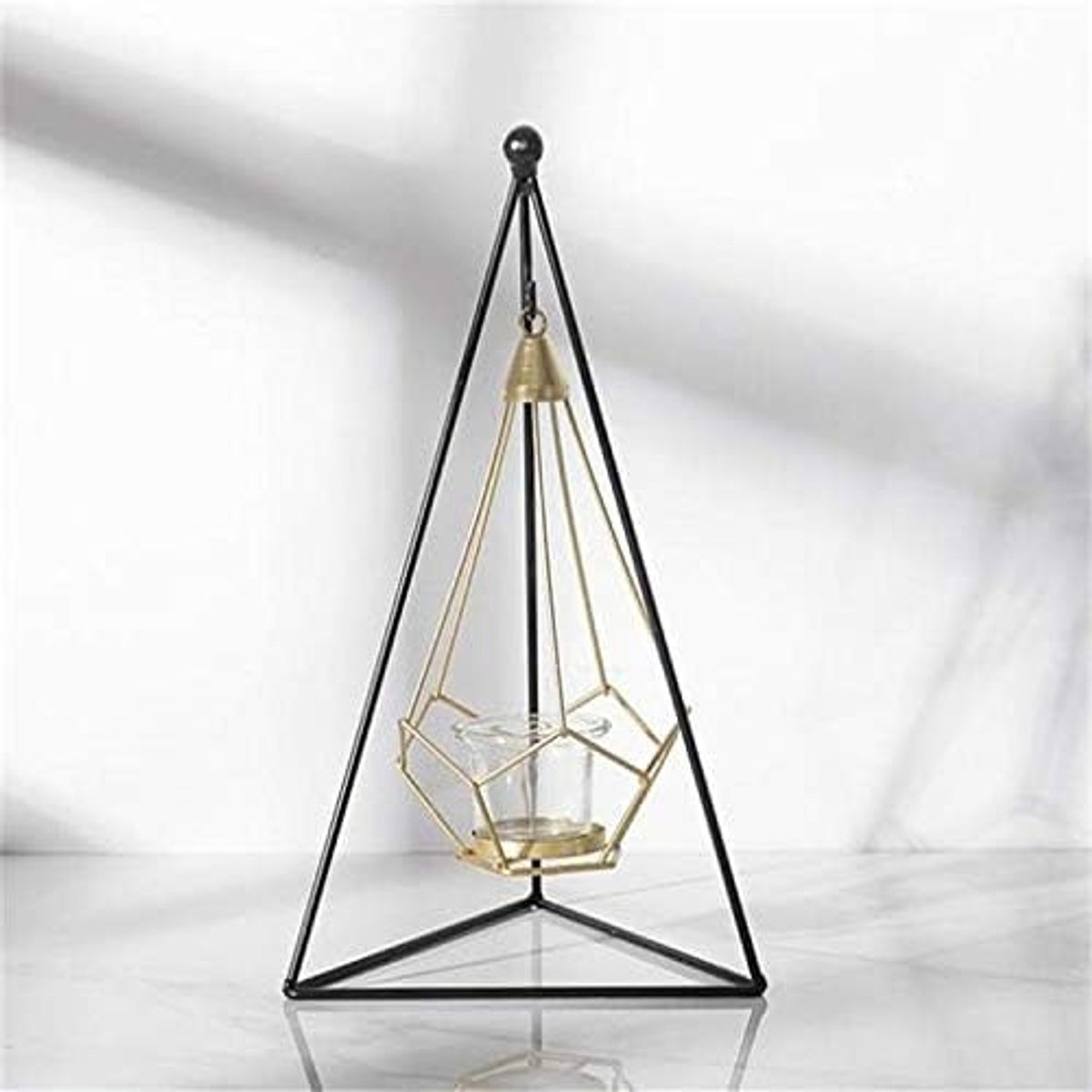 Kandelaar Theelichthouder Minimalistische Smeedijzeren Geurende Kaarsenhouder Romantische Kaarslicht Diner Thuis Bruiloft Props Ornamenten, Stijl:XY2015 Home bar decoratie