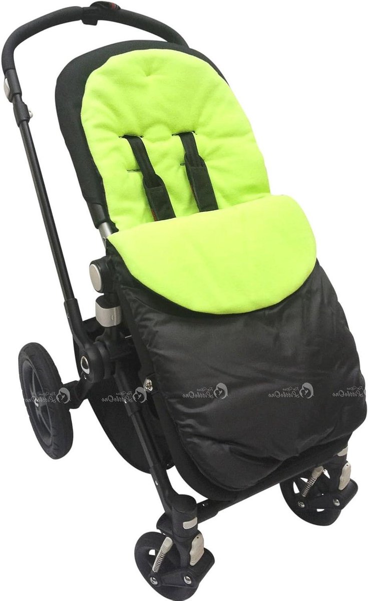 Voetenzak Kinderwagen - Luiertas Accessoire - Warmte Buiten - Wind Regen Bestendig - 52 x 42 cm - Groen