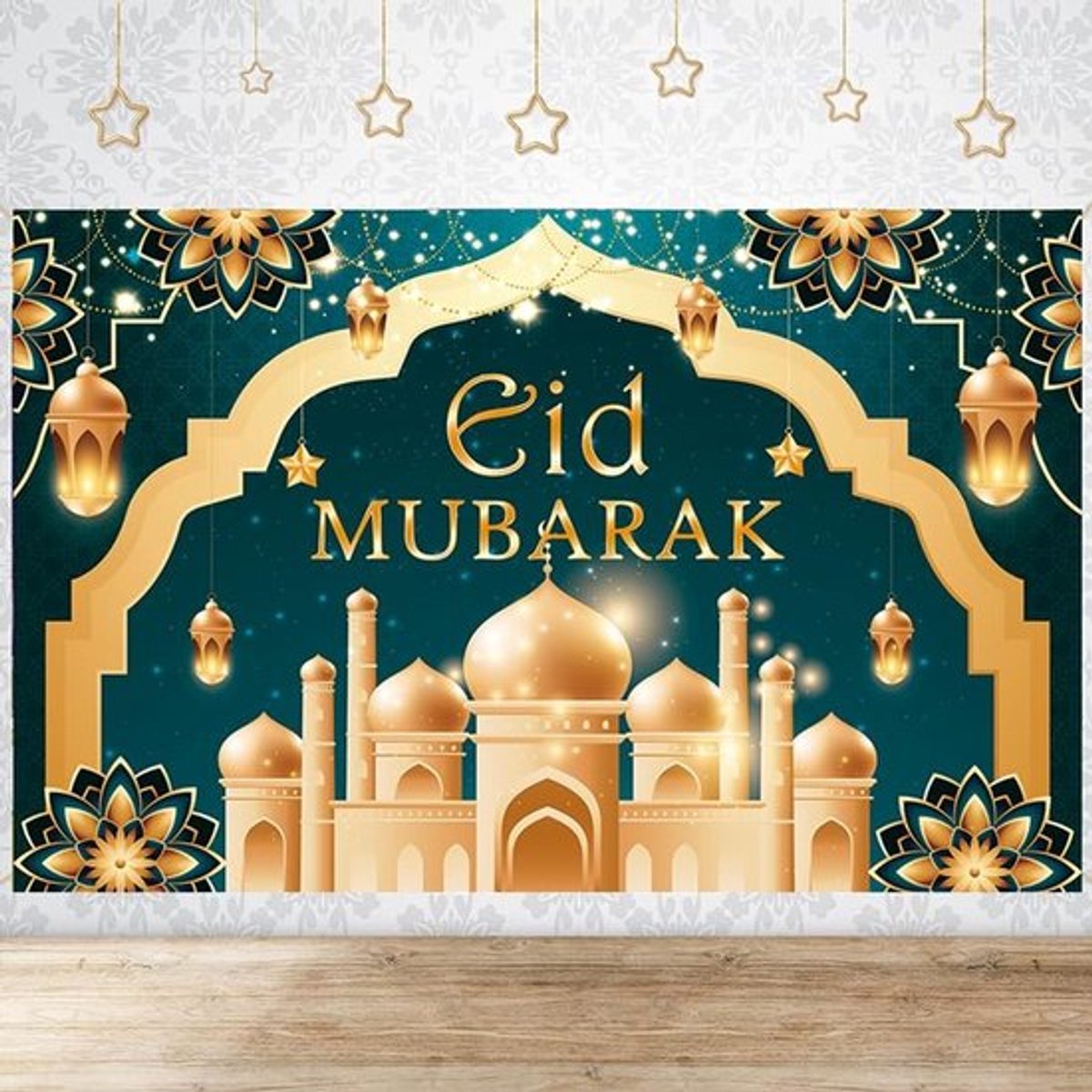 Vt Goods - Eid Mubarak Banner - Feestdecoratie - Opvouwbaar
