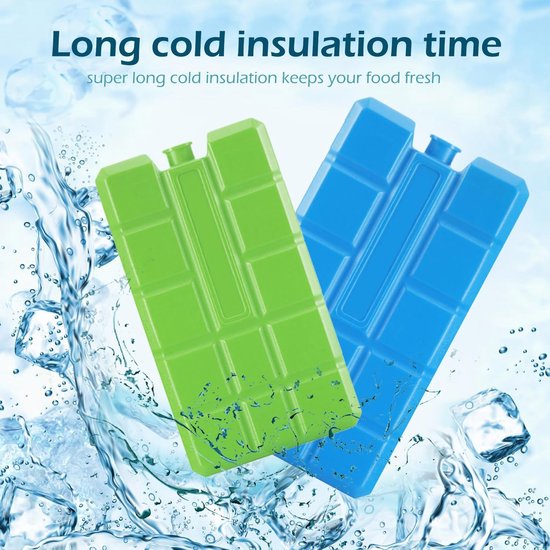 Herbruikbare Ice Packs voor Koelbox - Ultra Dun & Ruimtebesparend - 4 of 8 Stuks — afbeelding 2
