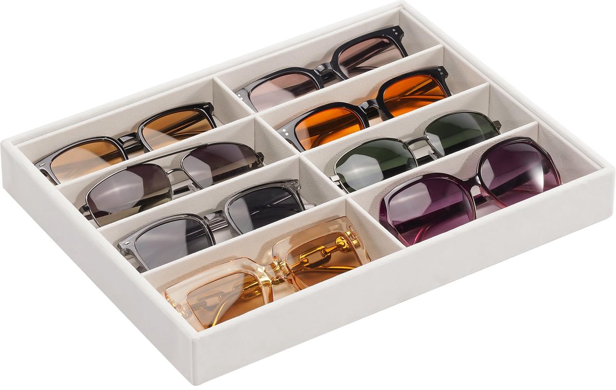 Sunglasses Organizer Tray uniseks-volwassene zonnebril organizer