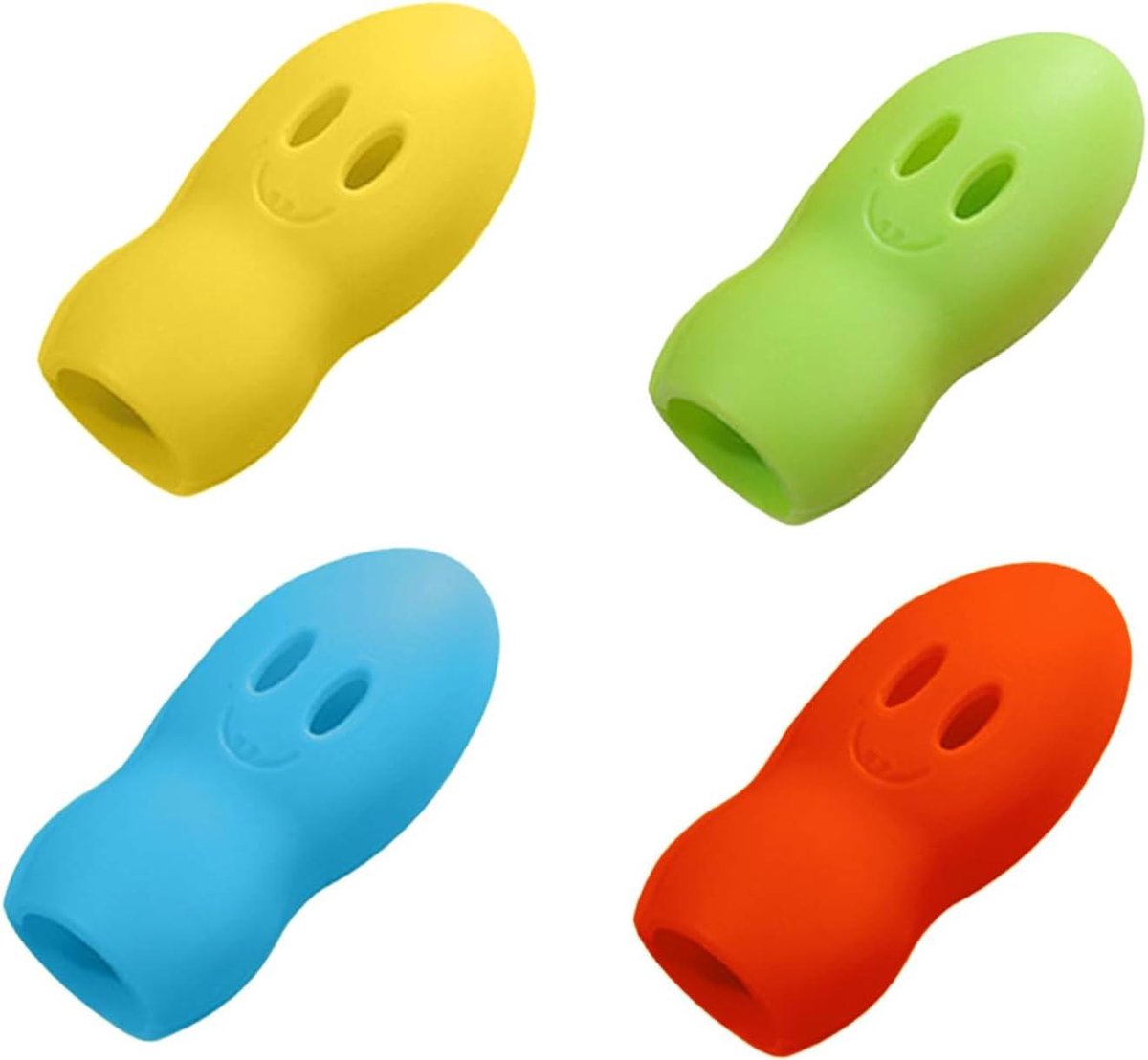 Tandenborstel Beschermers - Reis Hoesjes - Hygiënisch Reizen - Zacht Flexibel Siliconen - 4 Stuks - Kleurrijk