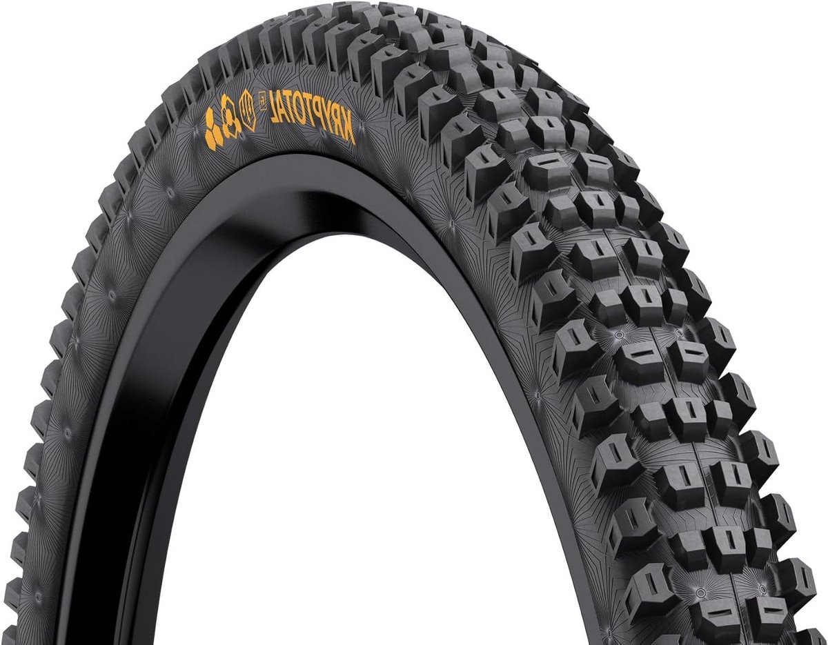 Kryptotal-F Downhill Band - Vouwband Mountainbike - Off-road Fietsen - Speciaal Loopvlakpatroon - 275 x 240 inch - Zwart