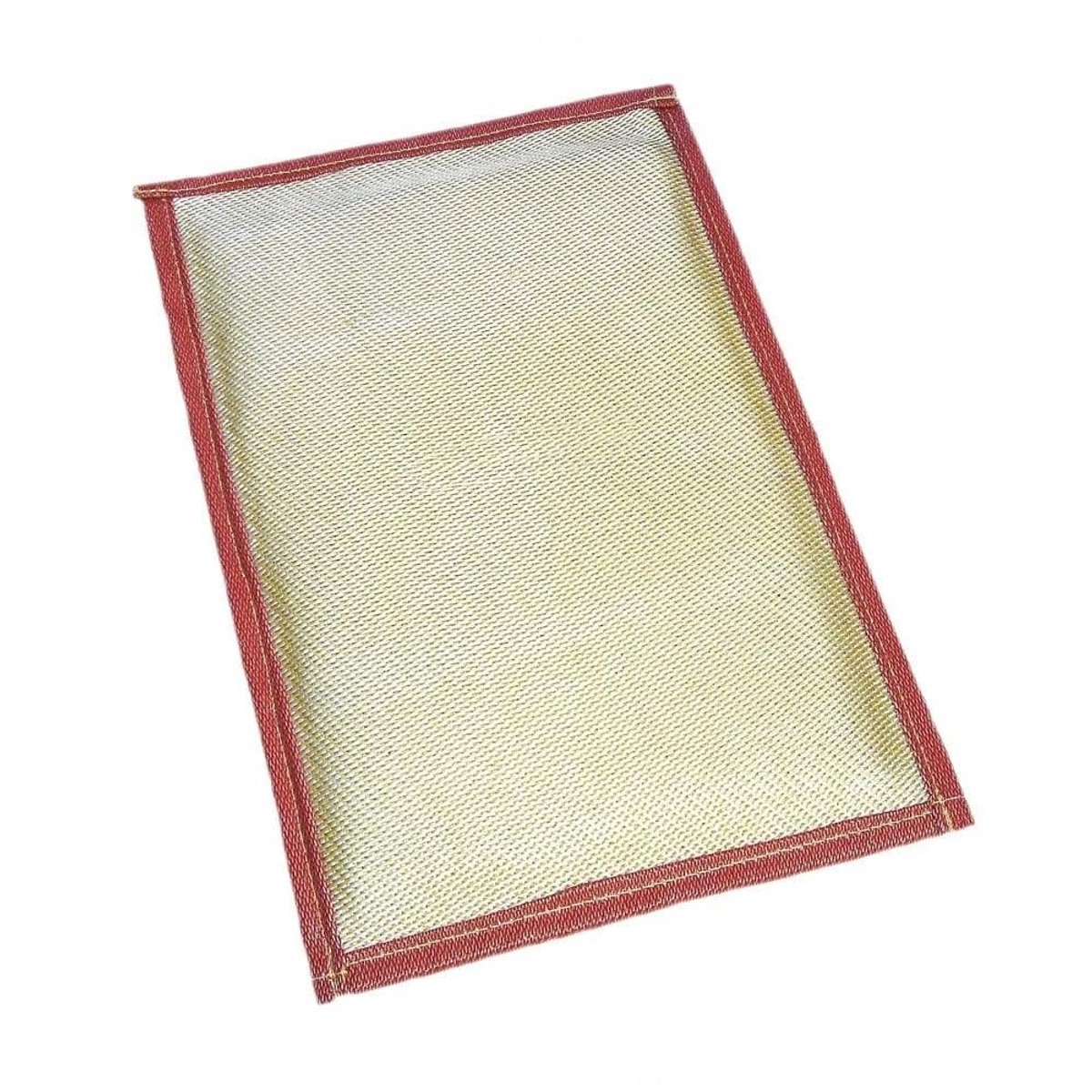 Hoge Temperatuur Soldeerpad - Soldeer Mat - Bescherming Werkplek - Asbest-vrij - 20 x 2 x 14.5 cm - Grijs