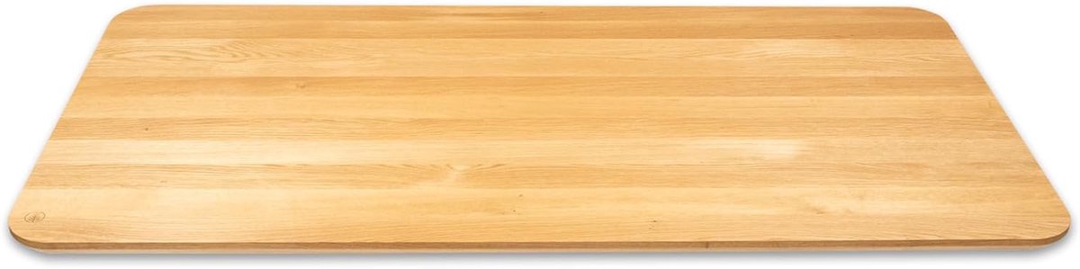 Bureaublad Massief Hout - Werkblad Tafelblad - Thuiswerken Kantoor - Eikenhout Zwitserse Rand - 160 x 60 cm - Eiken