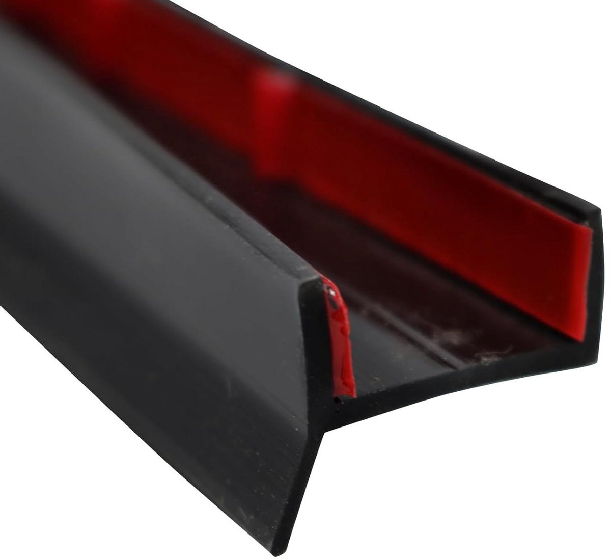 Keukenlijst Afwerking - Keukenplint Rand - Keuken Afwerken - Flexibel Siliconenrubber - 3 meter - Zwart