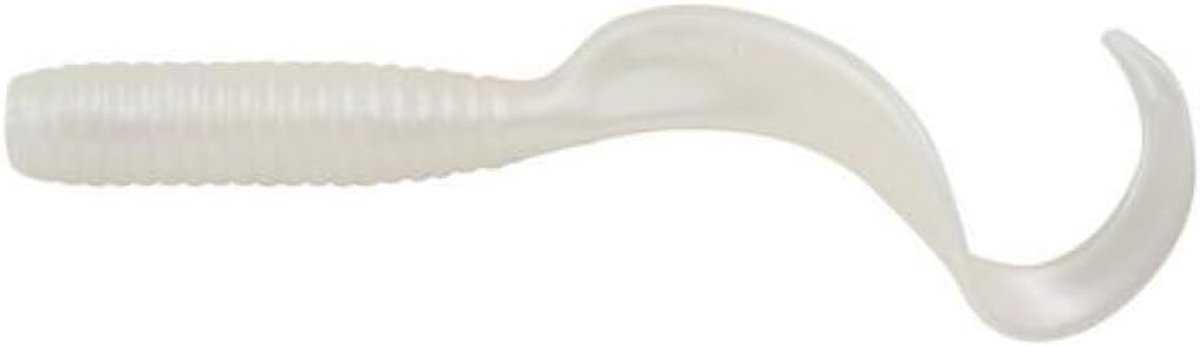 Zacht Visaas - Imitatie Aas - Vissen Op Zee - Extreme Geurverspreiding - 4 Inch - Parel Wit