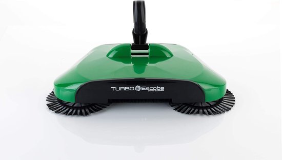 Slimme Vegen - Elektrische Bezems - Snel Huis Schoon - Geïntegreerde Doek - 500 ml Container - Groen — afbeelding 4