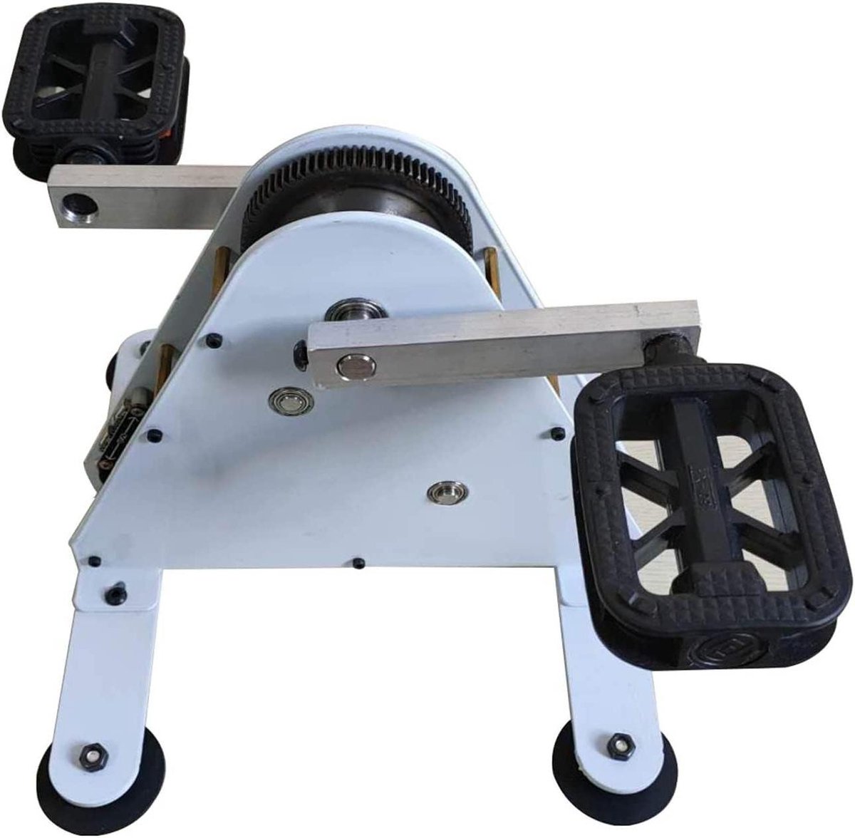 Trap Generator - Fitness Motor - Energie Opwekken - Dubbele USB Poorten - 100 Watt - Wit