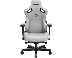 AndaSeat Kaiser Series 3 Premium - Gaming Stoel - Stalen Frame - Comfort - Magnetisch Kussen - Grijs
