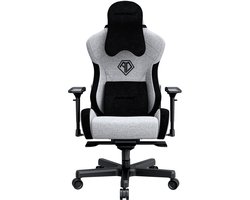 AndaSeat Kaiser 2 Pro Premium Extra Large Gaming Chair - Grey Fabric (Large Pillow)