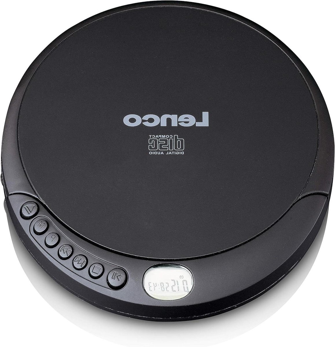Draagbare CD Speler - Walkman Discman - Muziek Luisteren - Inclusief Koptelefoon - 13.7 x 14.8 cm - Zwart