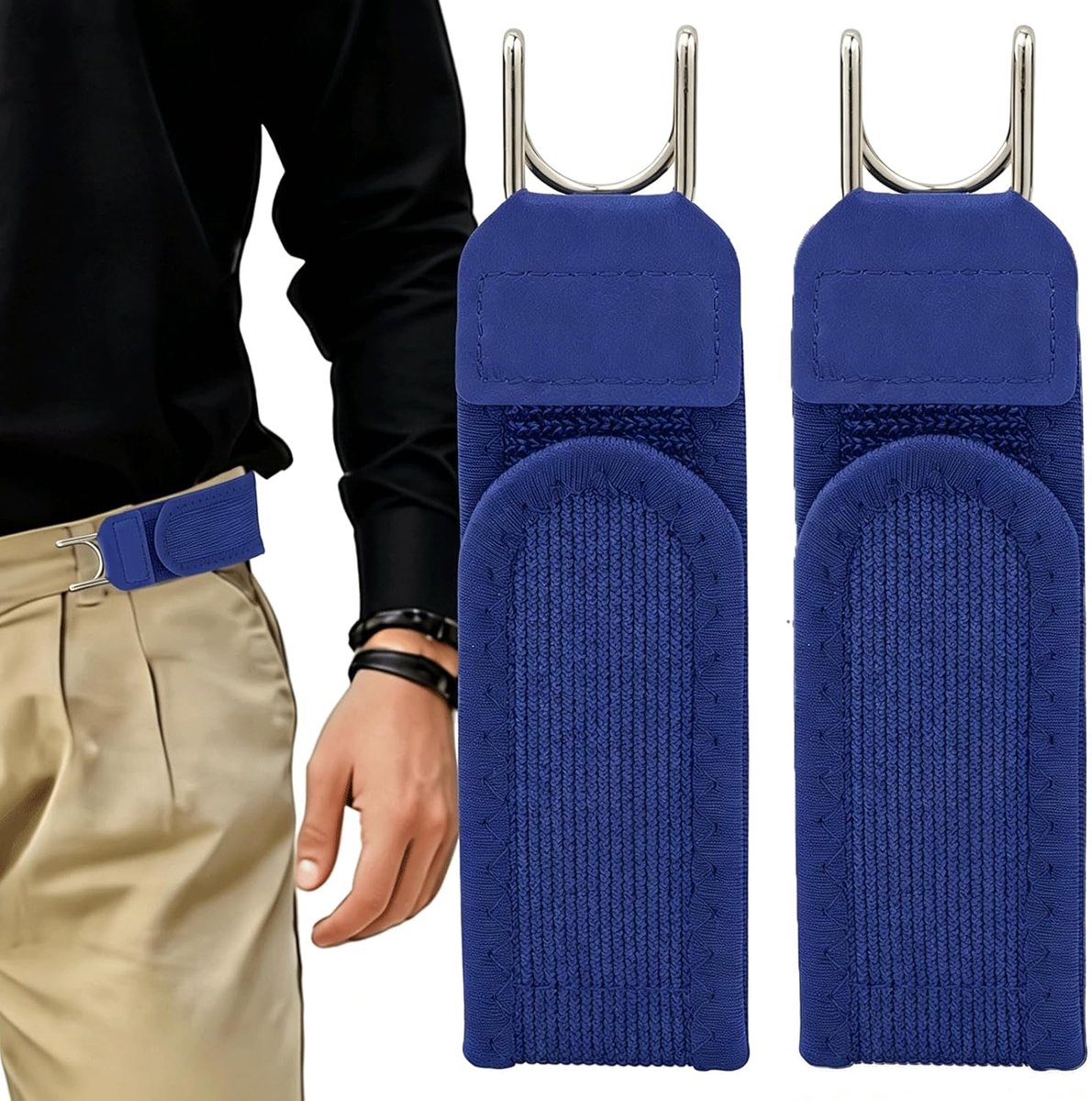 gesp riem heren dames, elastische tactische riem heren riem heren riem zonder gaten unisex voor jeans, broeken vrije tijd & uitstapjes