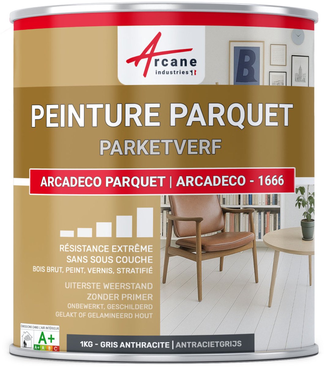 Houten parketverf, laminaatvloer: ARCADECO PARQUET
