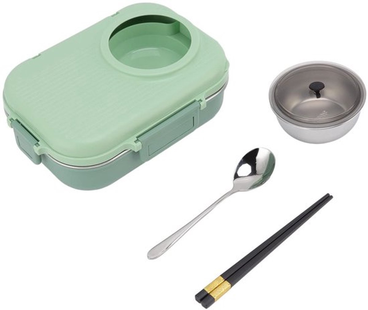 OmGoods - Dailygoody - Thermische Lunchbox - 1100ml - Dubbellaags