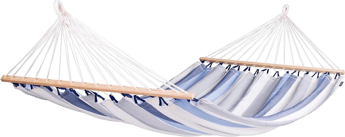 Dubbele Hangmat - Buitenhangmat Ligmat - Ontspannen in de tuin - Extra breed ligvlak - 350 x 160 cm