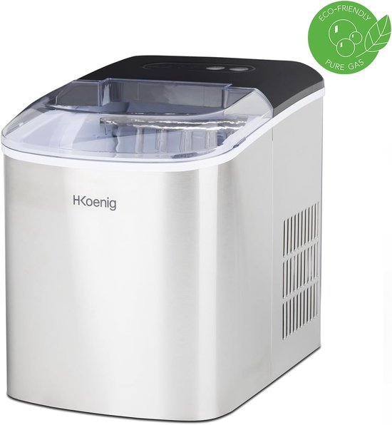 IJsmachine voor 12 kg ijsblokjes per dag - Compact & Draagbaar IJsmaker - 2 Formaten van Merkloos — afbeelding 5