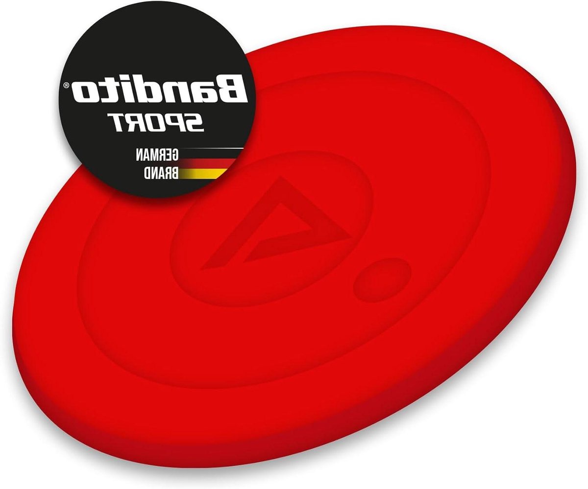 Airhockey Puck - Toernooi Puck - Spel Spelen - Onbreekbaar Plastic - 70mm Diameter - Rood