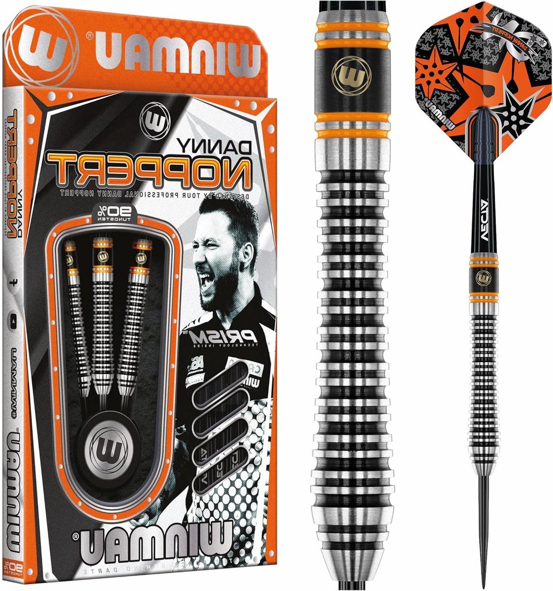 Dartpijlen Set - Stalen Darts - Precisie Werpen - 90% Wolfram - 21 Gram - Zilver