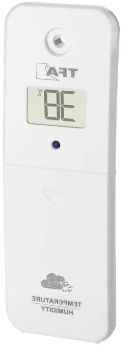 Draadloze Buiten Temperatuur en Luchtvochtigheid Sensor voor Weerstation