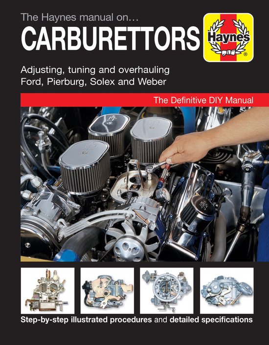Haynes Book On Carburettors - cover