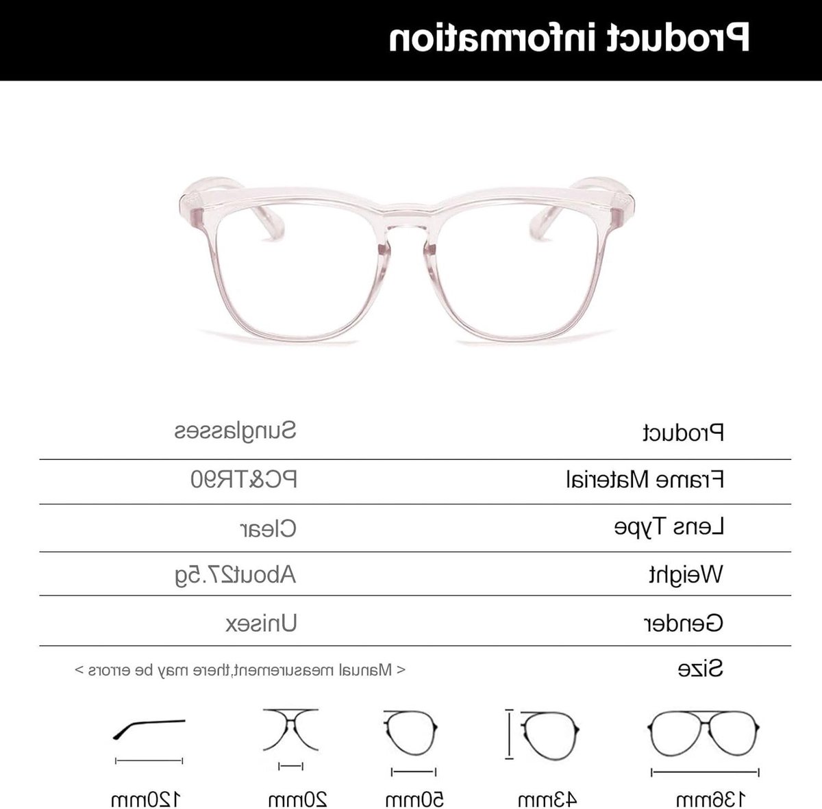 Blauw licht brillen - Computer bril - Schermtijd comfort - Lichtgewicht frame - Unisex - Transparant