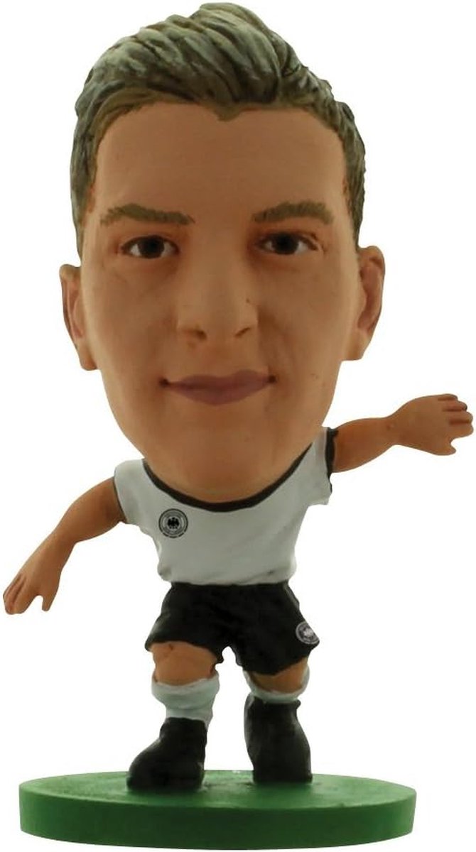 Voetbal Figuur - Speler Standbeeld - Verzamelen - Gedetailleerd Design - 1 Stuk - Wit