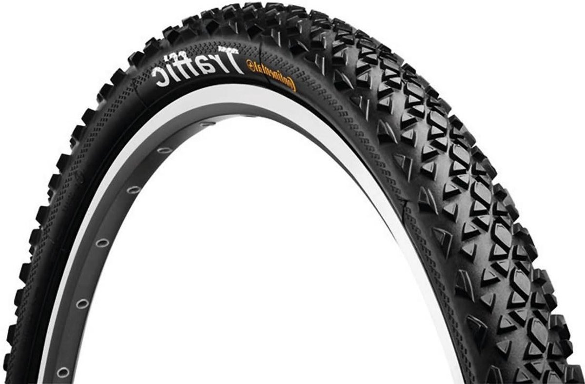 Fietsband - Buitenband - Mountainbiken - Standaard draad - 24 Inch - Zwart