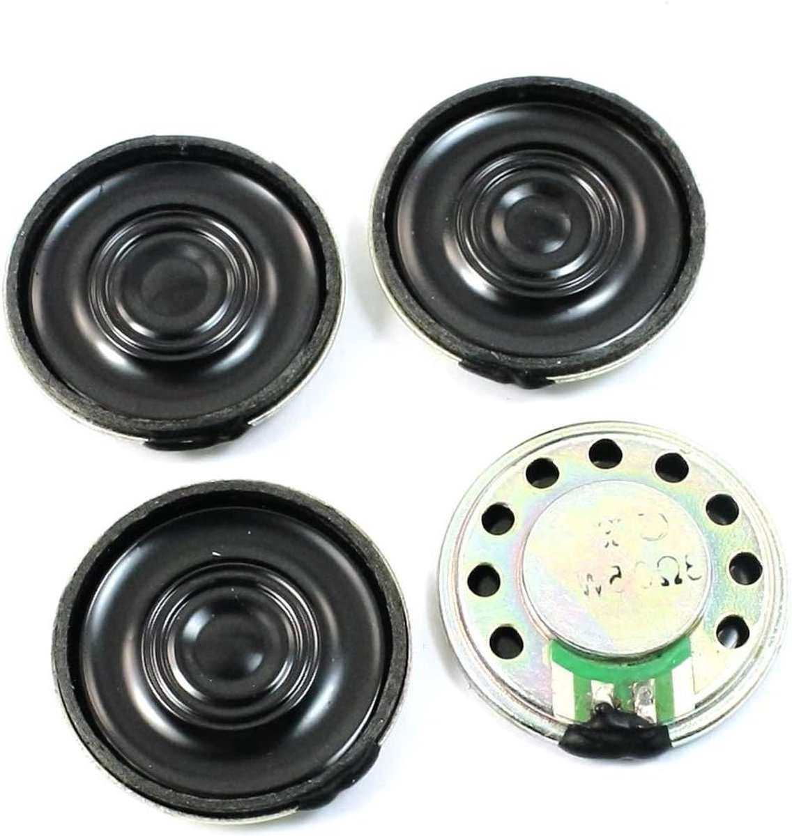 Mini Luidsprekers - Audio Onderdelen - Muziek Afspelen - Interne Magneet - 26mm Diameter - Metaal