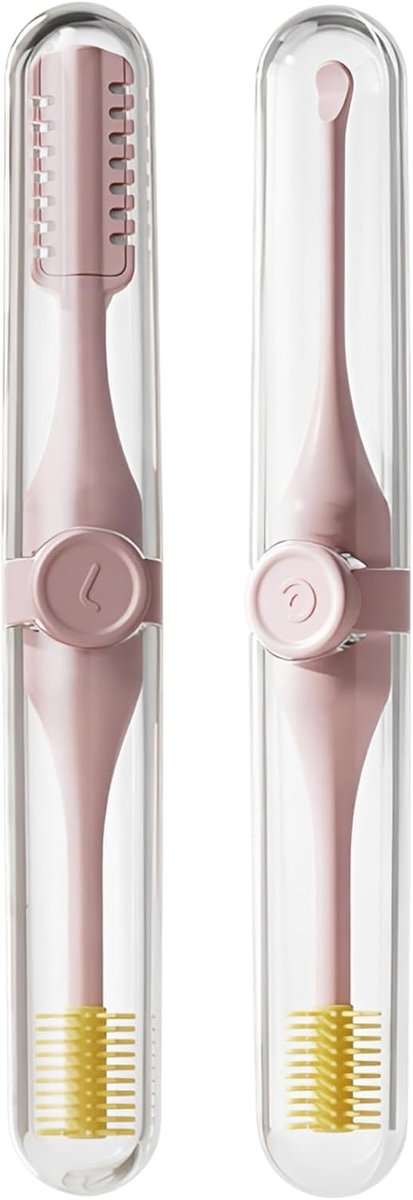 Oor en Neusreiniger - Grooming Set - Persoonlijke Verzorging - Dubbele Actie Ontwerp - 2 stuks - Roze